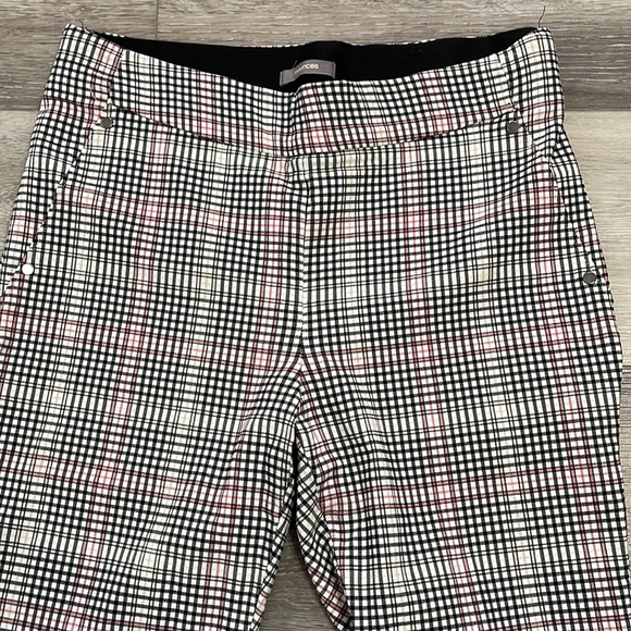 Maurices plaid pull on pants beautiful and comfortable very new with no tags - Picture 2 of 4